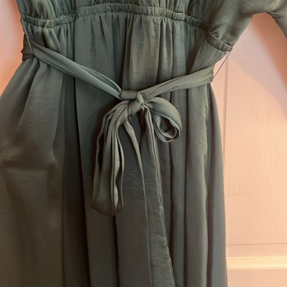 Emerald green maxi dress - Picture 4 of 5
